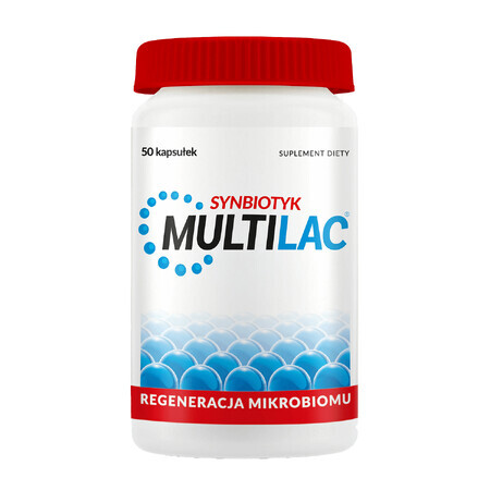 Multilac Synbiotic, 50 capsule