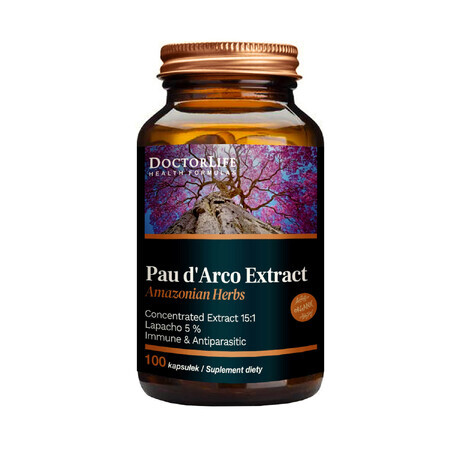 Doctor Life Pau Darco Extract, 100 capsules