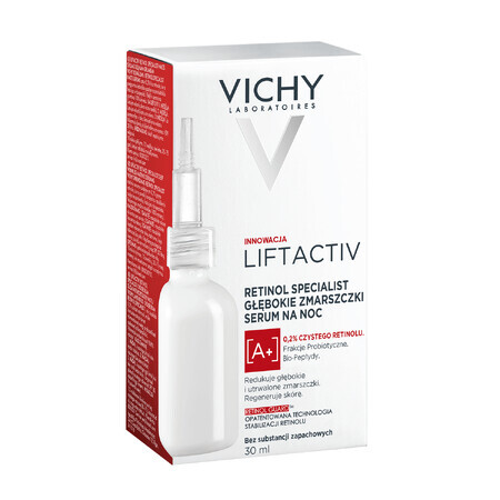 Vichy Liftactiv Retinol Specialist, siero antirughe al retinolo, 30 ml