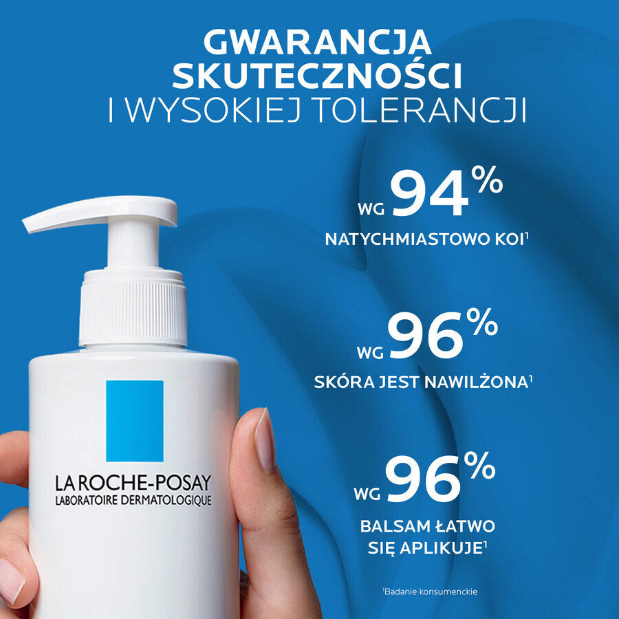 La Roche-Posay Lipikar Baume Light AP+M, lozione corpo leggera, pelle sensibile, secca, tendente all'atopia, 400 ml