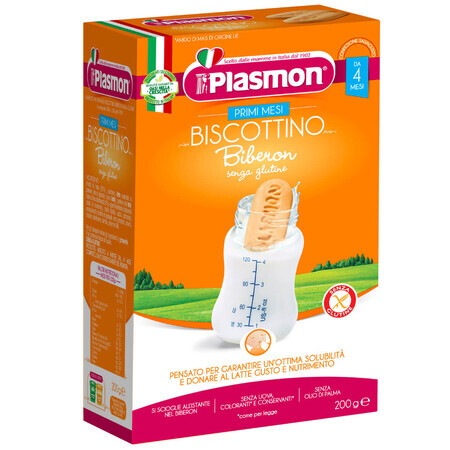 Plasmon Biscotti primo biberon, dopo 4 mesi, 200 g