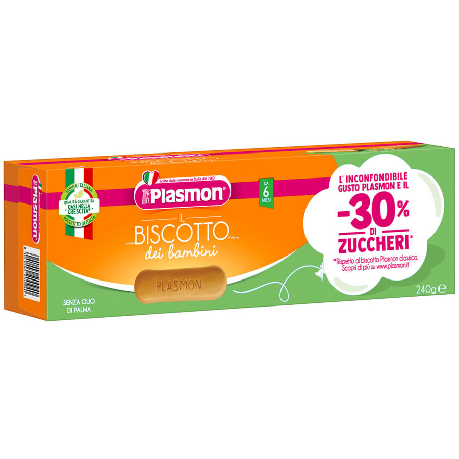 Biscotti per bambini Plasmon, dopo 6 mesi, 240 g