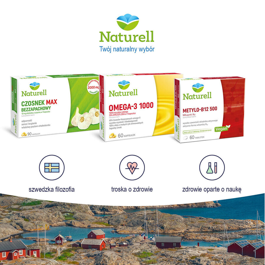 Naturell Magnesio Orgánico+, 50 cápsulas