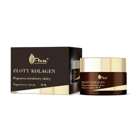 Ava Golden Collagen, reparierende Gesichtscreme, 50 ml