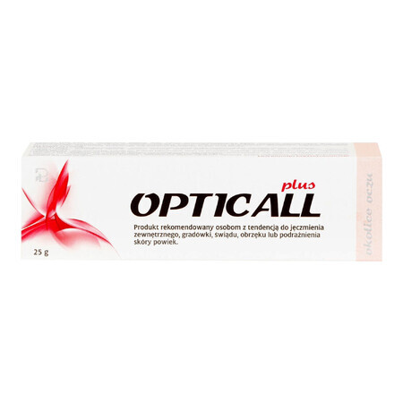 Opticall Plus, unguento per palpebre, 25 g