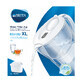 Brita Marella XL, caraffa filtrante, bianco, 3,5 l