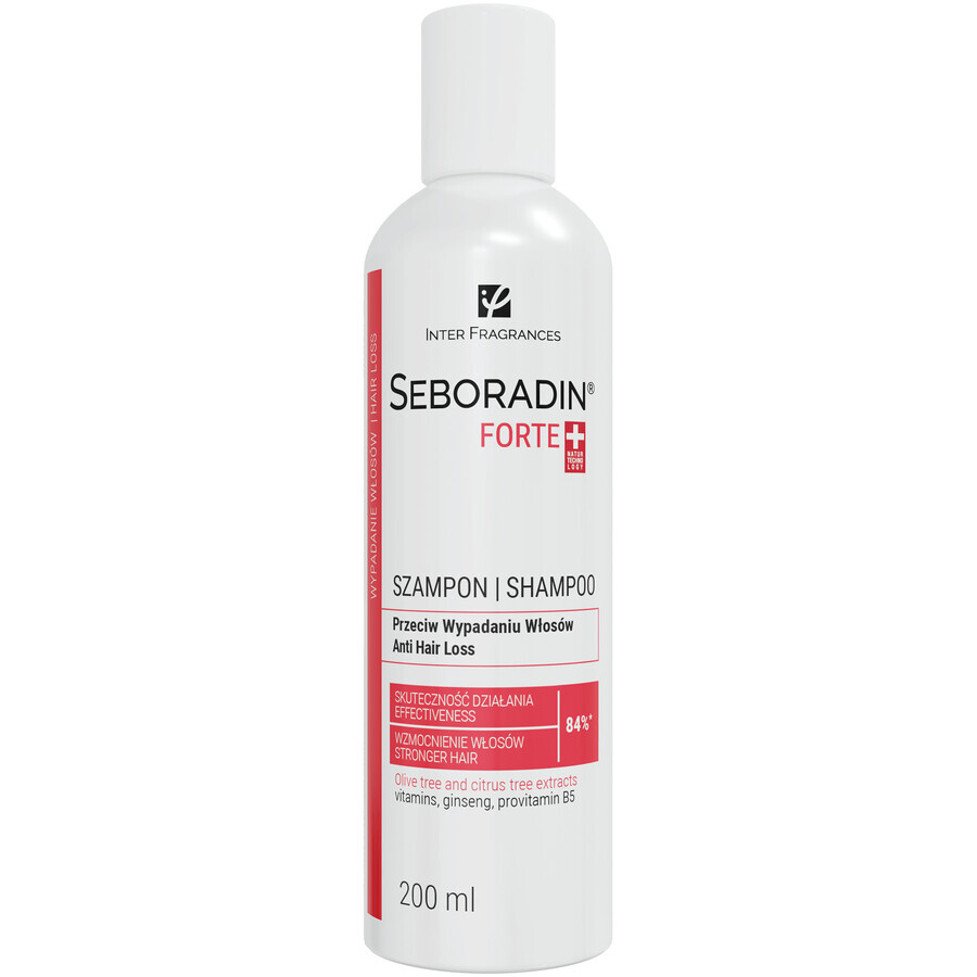 Seboradin Forte, shampoo contro la caduta dei capelli, 100 ml