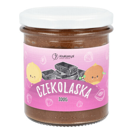 KruKam Cioccolato, pasta di noci e datteri, 300 g