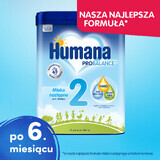 Humana ProBalance 2, follow-on milk, after 6 months, 750 g