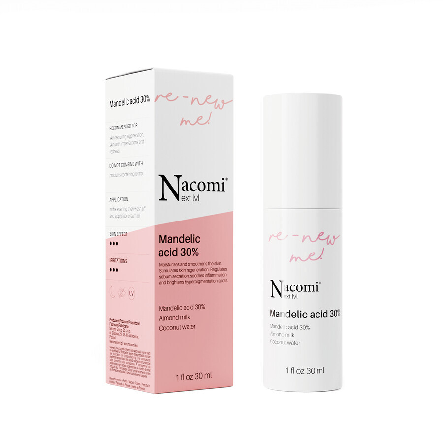 Nacomi Next level, mandelic acid 30%, 30 ml