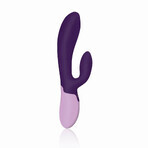 Rianne S Essentials Xena Rabbit Vibrator Deep Purple, coniglietto massaggiatore vibrante riscaldato, viola, 1 pezzo