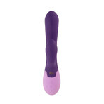 Rianne S Essentials Xena Rabbit Vibrator Deep Purple, coniglietto massaggiatore vibrante riscaldato, viola, 1 pezzo