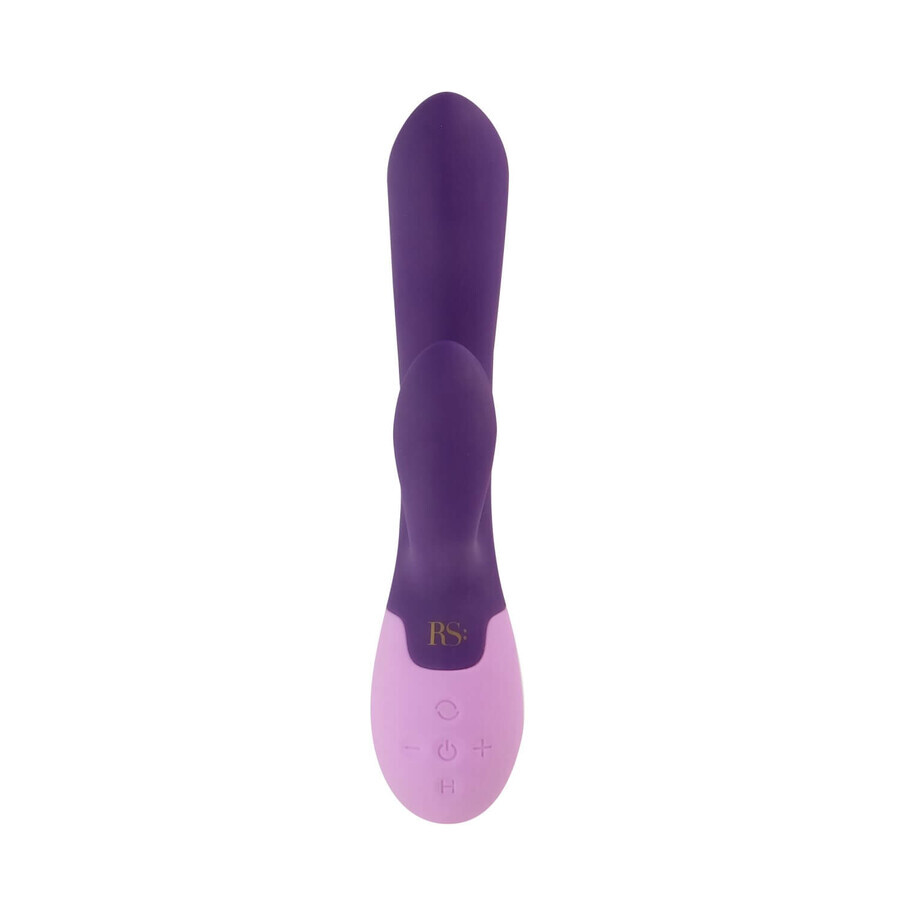 Rianne S Essentials Xena Rabbit Vibrator Deep Purple, coniglietto massaggiatore vibrante riscaldato, viola, 1 pezzo