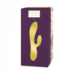 Rianne S Essentials Xena Rabbit Vibrator Deep Purple, coniglietto massaggiatore vibrante riscaldato, viola, 1 pezzo