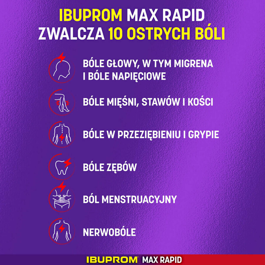 Ibuprom Max Rapid 400 mg, 24 compresse rivestite con film