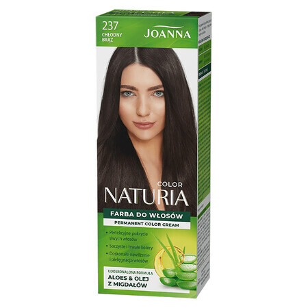 Joanna Naturia Color, haarverf, 237 cool bruin