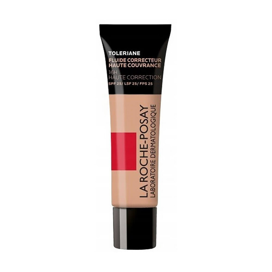 La Roche-Posay Toleriane, Fondotinta a copertura intensiva, tonalità 9.5, SPF 25, 30 ml 