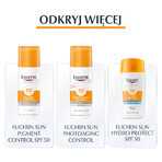 Eucerin Sun Oil Control, gel-crema protettivo ultra-leggero per pelli con imperfezioni, SPF 50+, 50 ml