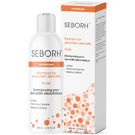 Seborh, shampoo voor seborroïsch eczeem, 200 ml