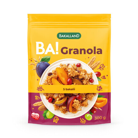 Bakalland BA! Granola 5 noci, 300 g