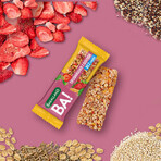 Barretta di cereali Bakalland BA!, fragola e quinoa, senza zuccheri aggiunti, 30 g