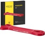 4Fizjo Power Band, banda di resistenza per esercizi, rossa, 6-10 kg