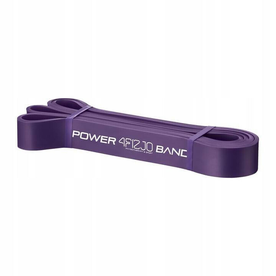 4Fizjo Power Band, banda di resistenza per esercizi, viola, 17-26 kg