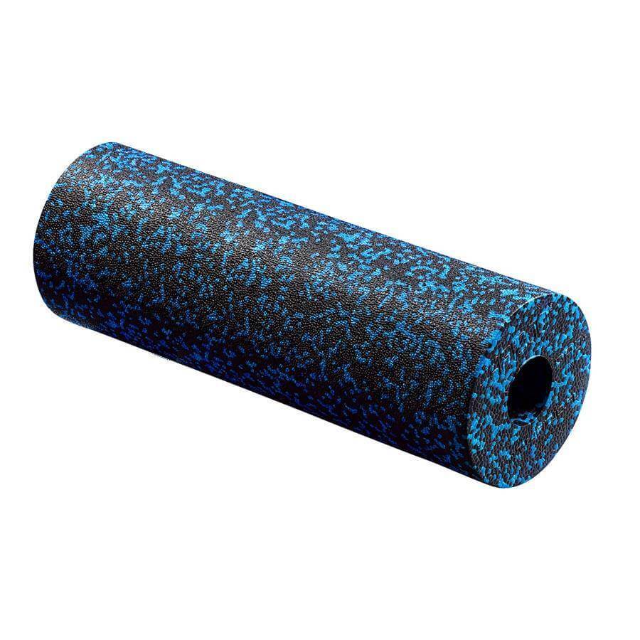 4Fizjo Roller, rullo per massaggio riabilitativo, blu/nero, 45 cm