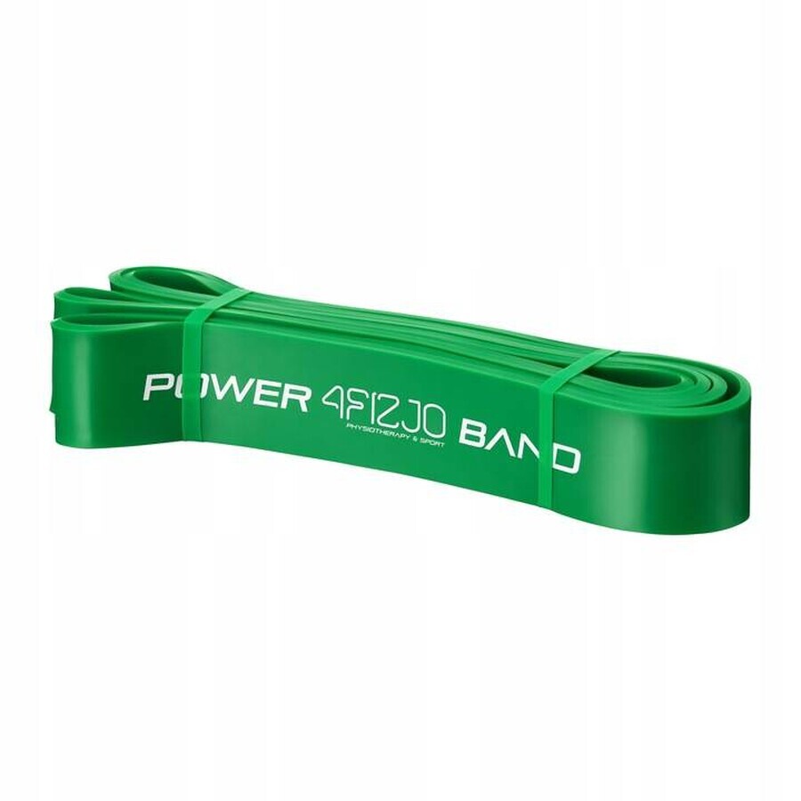 4Fizjo Power Band, banda di resistenza per esercizi, verde, 26-36 kg