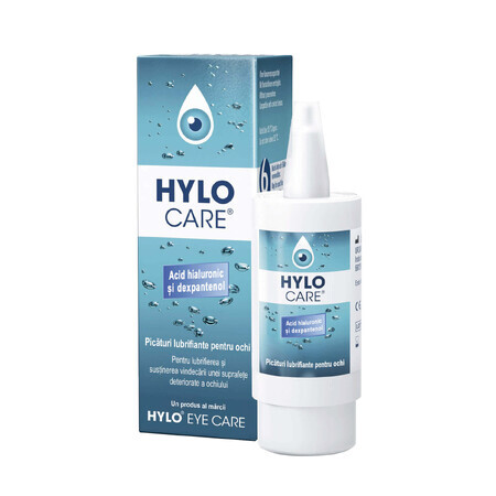 Hylocare Gocce Sostituto Lacrimale Occhi Irritati, 10 ml, Ursapharm 