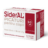 SiderAL children's drops, bottle 30 ml + sachet 1.9 grams, Solacium Pharma