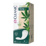 Cleanic Naturals Hemp, assorbenti igienici con cotone biologico e fibre di canapa, 20 pezzi