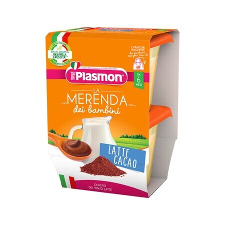 Plasmon Dessert lacté, génoise, après 6 mois, 2 x 120 g