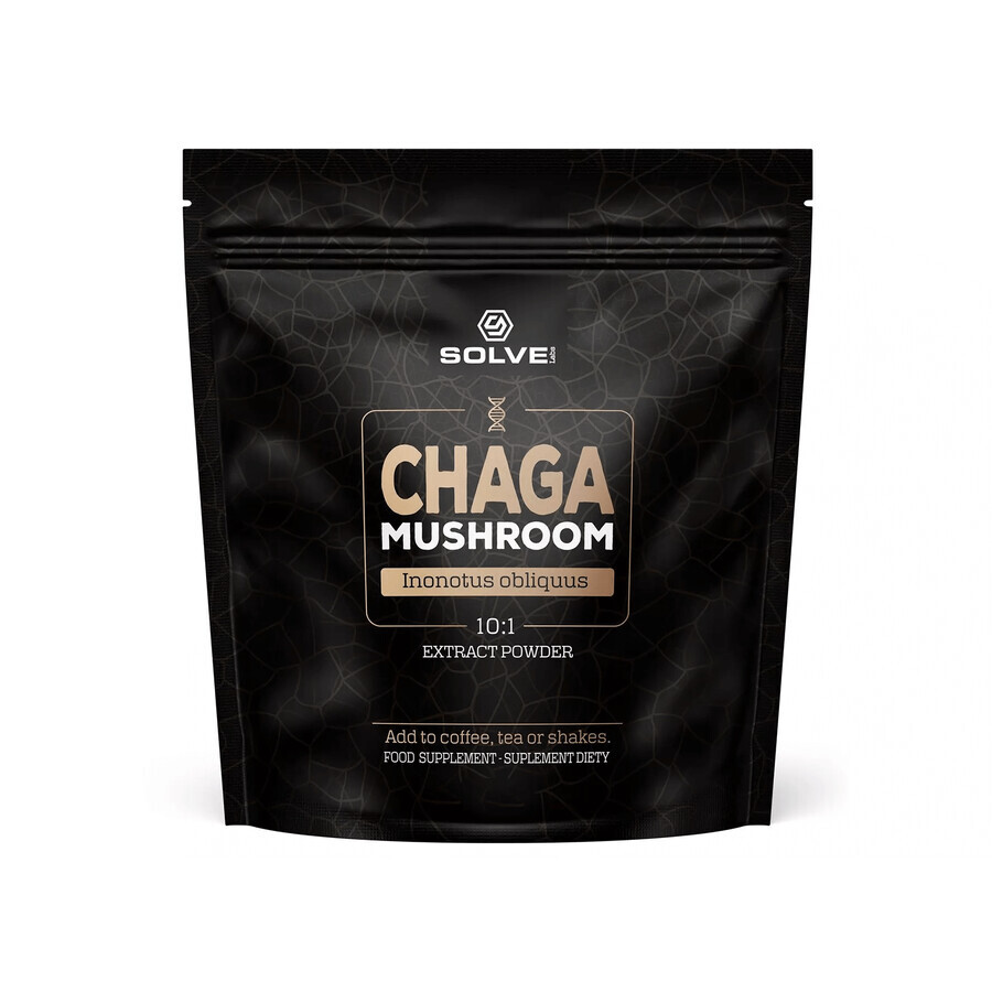 Solve Labs Chaga Mushroom, 30 g