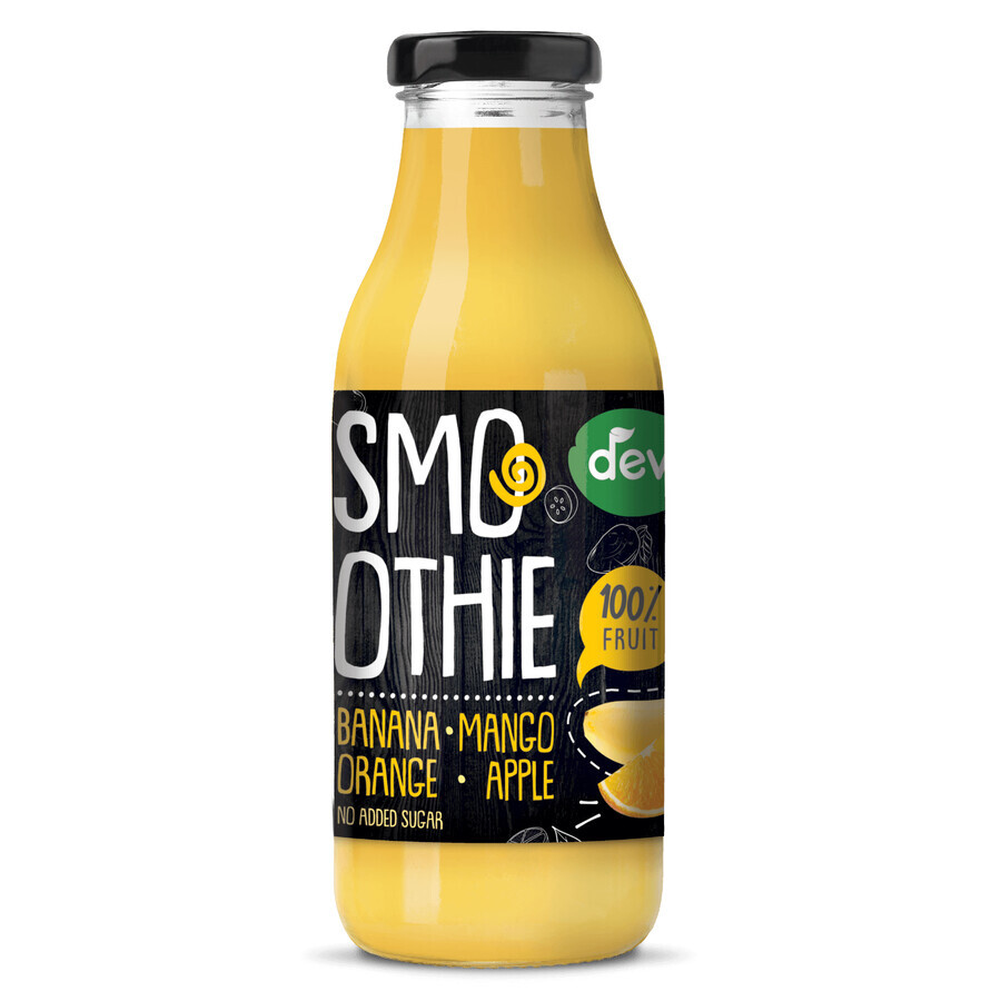 Smoothie Deva, mela, banana, mango e arancia, 300 ml