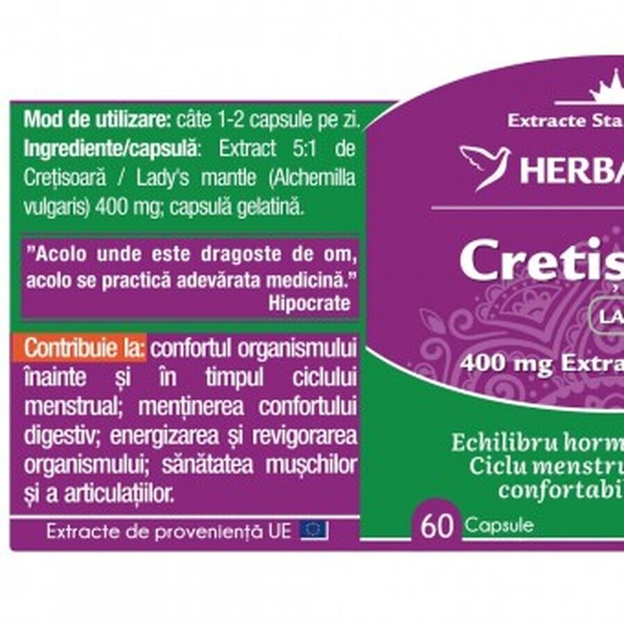 Mantello Herbagetica Cretisoara x 60cps