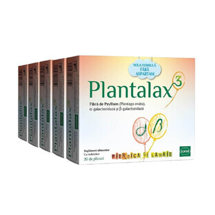 Plantalax 3, 5 x 20 sachets, Sofar