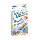 Tattoo patches for children, 16 pieces, Pharmadoct