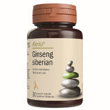 Ginseng siberiano, 30 capsule vegetali, Alevia