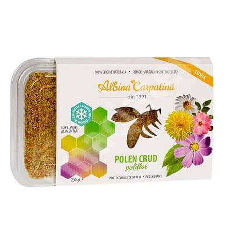 Polline crudo Polyflor, 250 g, Albina Carpatina