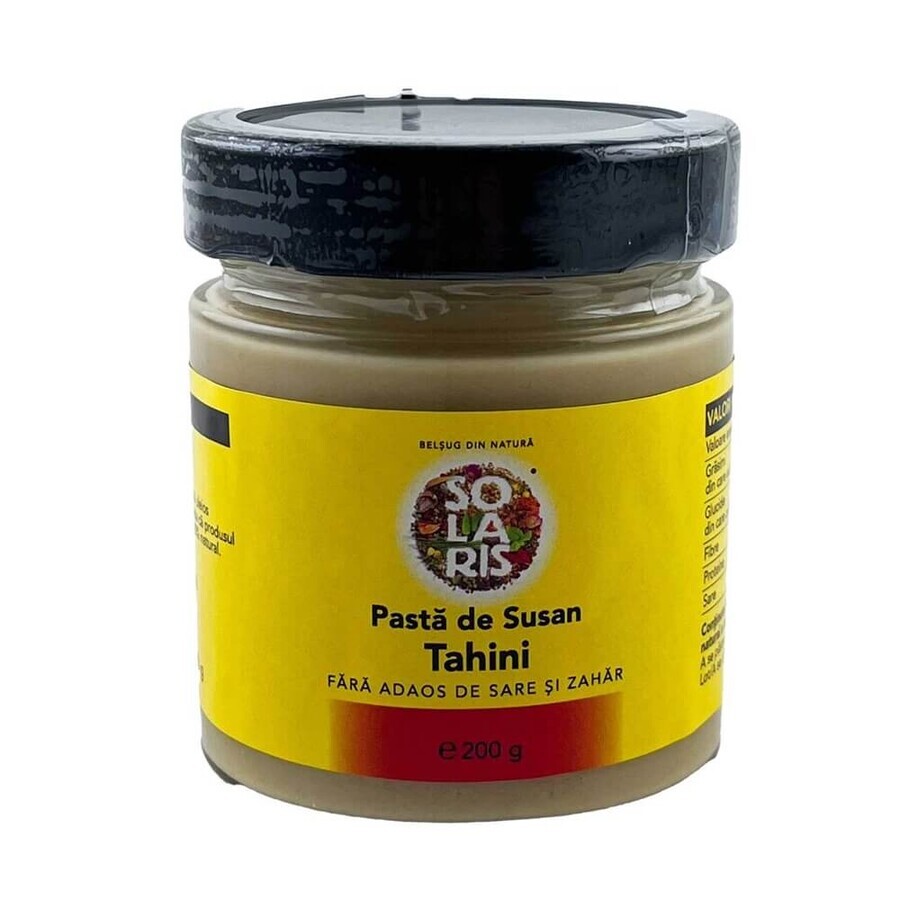 Pasta di sesamo tahini, 200 g, Solaris