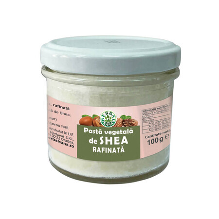 Herbalsana raffinierte pflanzliche Shea-Paste, 100 g, Herbavit