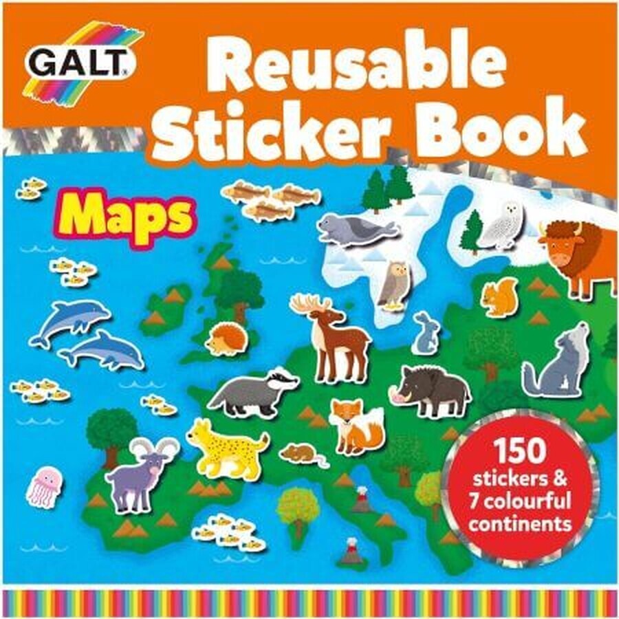 Mijn Stickerboek Kaart, Galt