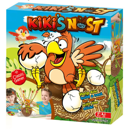 Costruire il gioco del nido di Kiki, +4 anni, Bufnitel