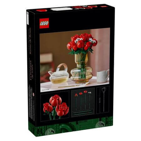 Bouquet di rose, 18 anni+, 10328, Icone Lego