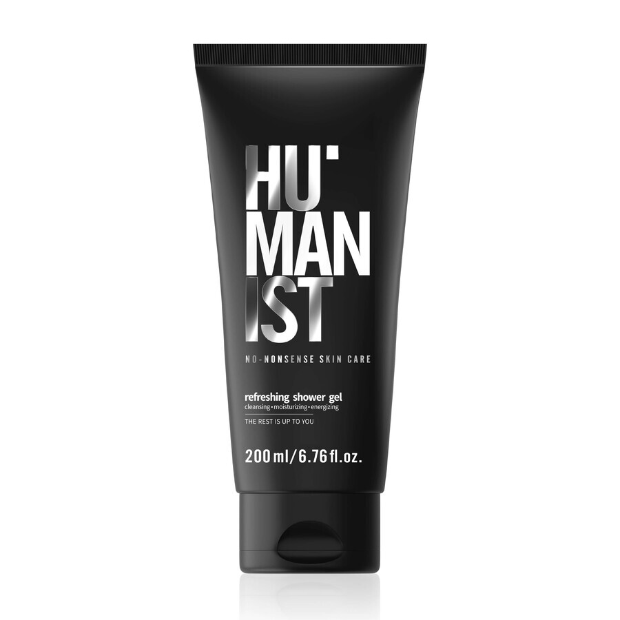 Gel doccia tonificante uomo, 200 ml, Humanist