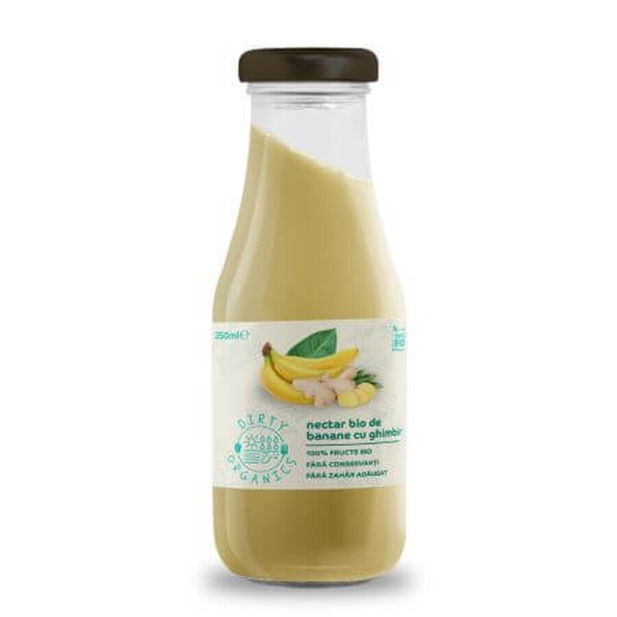 Nettare di banana biologico con zenzero, 250 ml, Dirty Organics