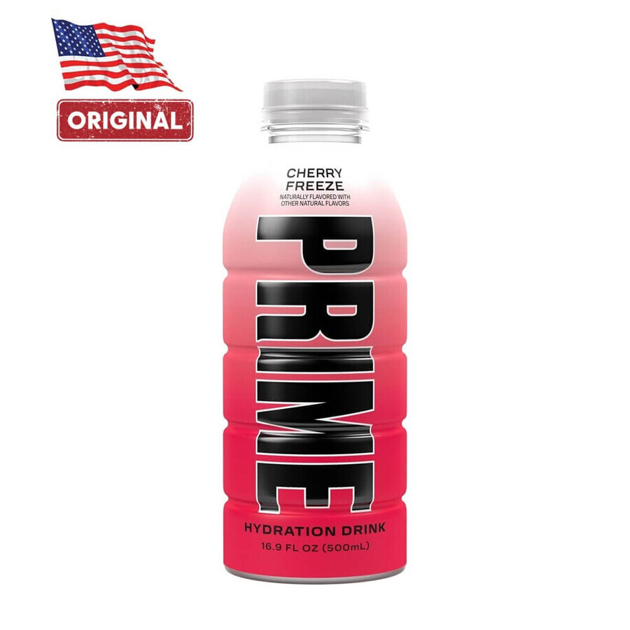 Bevanda reidratante Prime con ciliegia Bevanda idratante USA, 500 ml, GNC