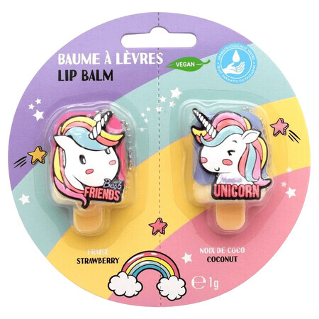 Balsamo labbra unicorno per bambini, 1 g, Take Care