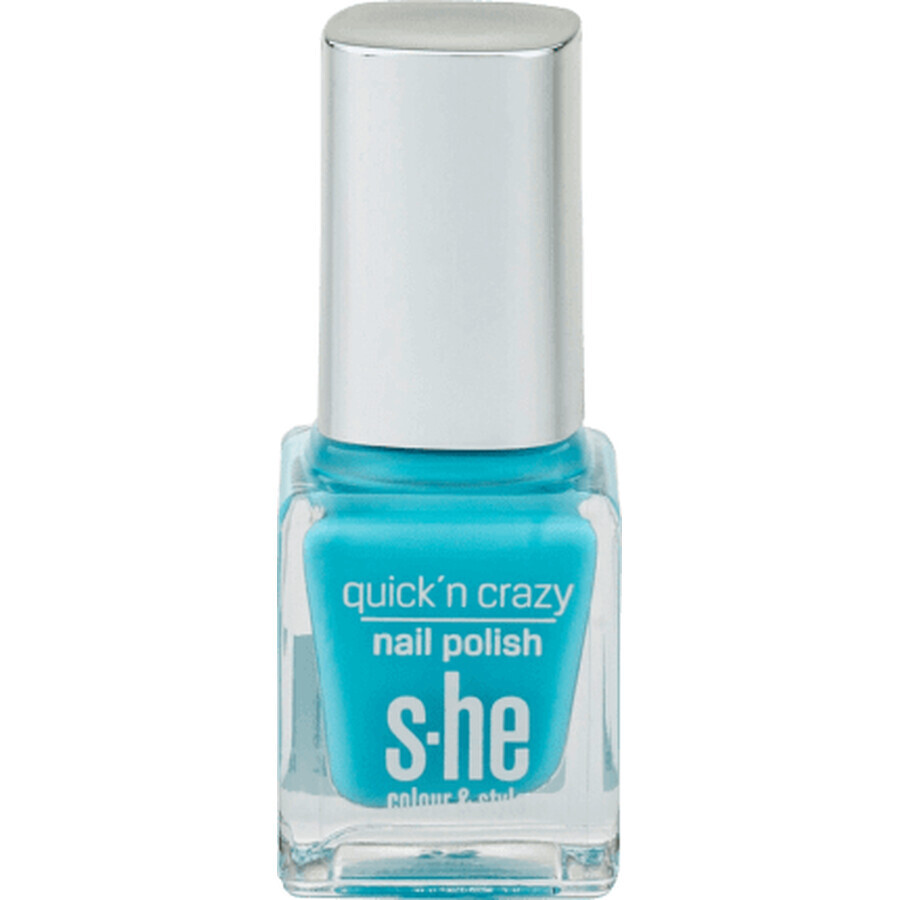 She colour&amp;style Quick'n crazy smalto per unghie 323/816, 7 ml